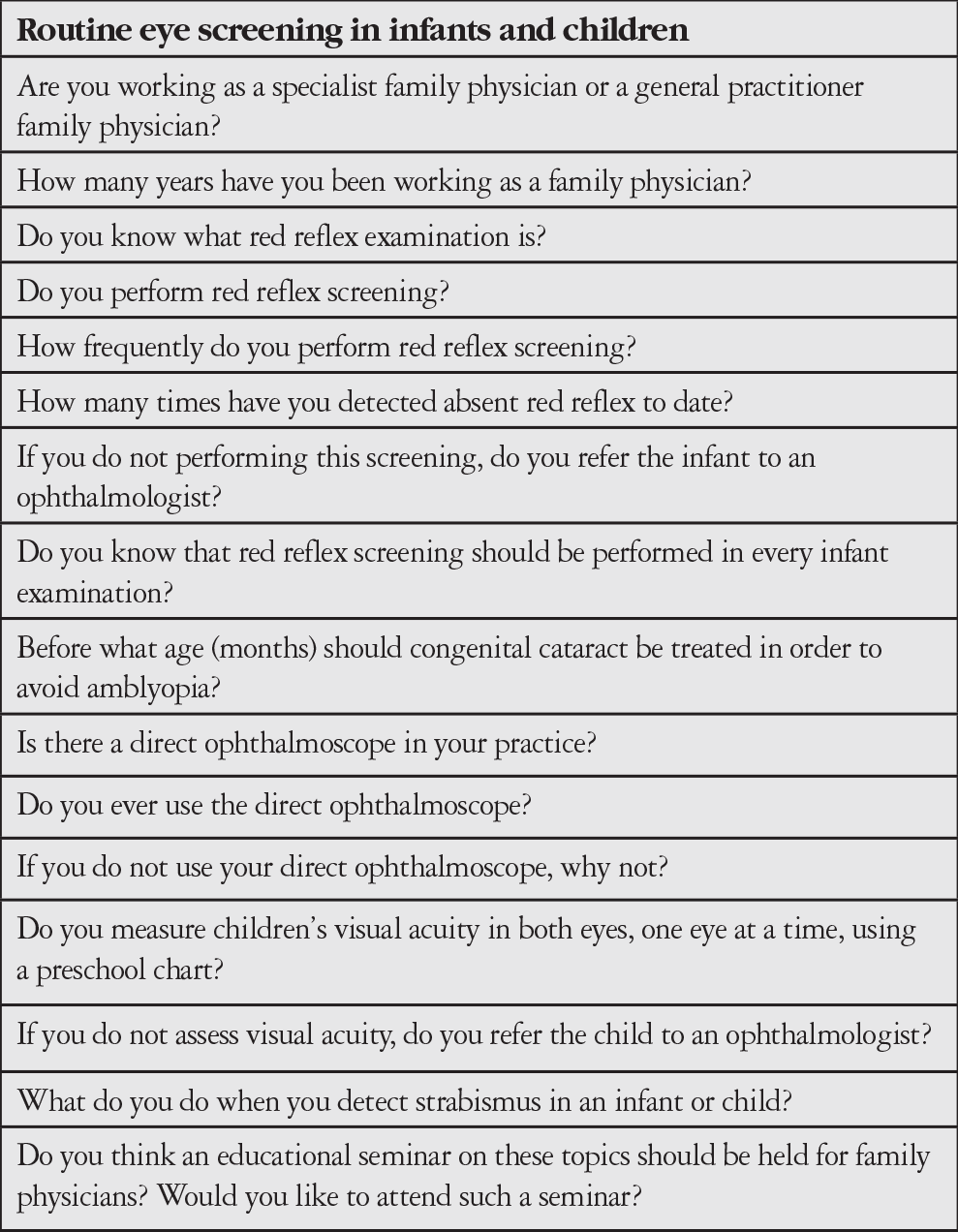 Table 1